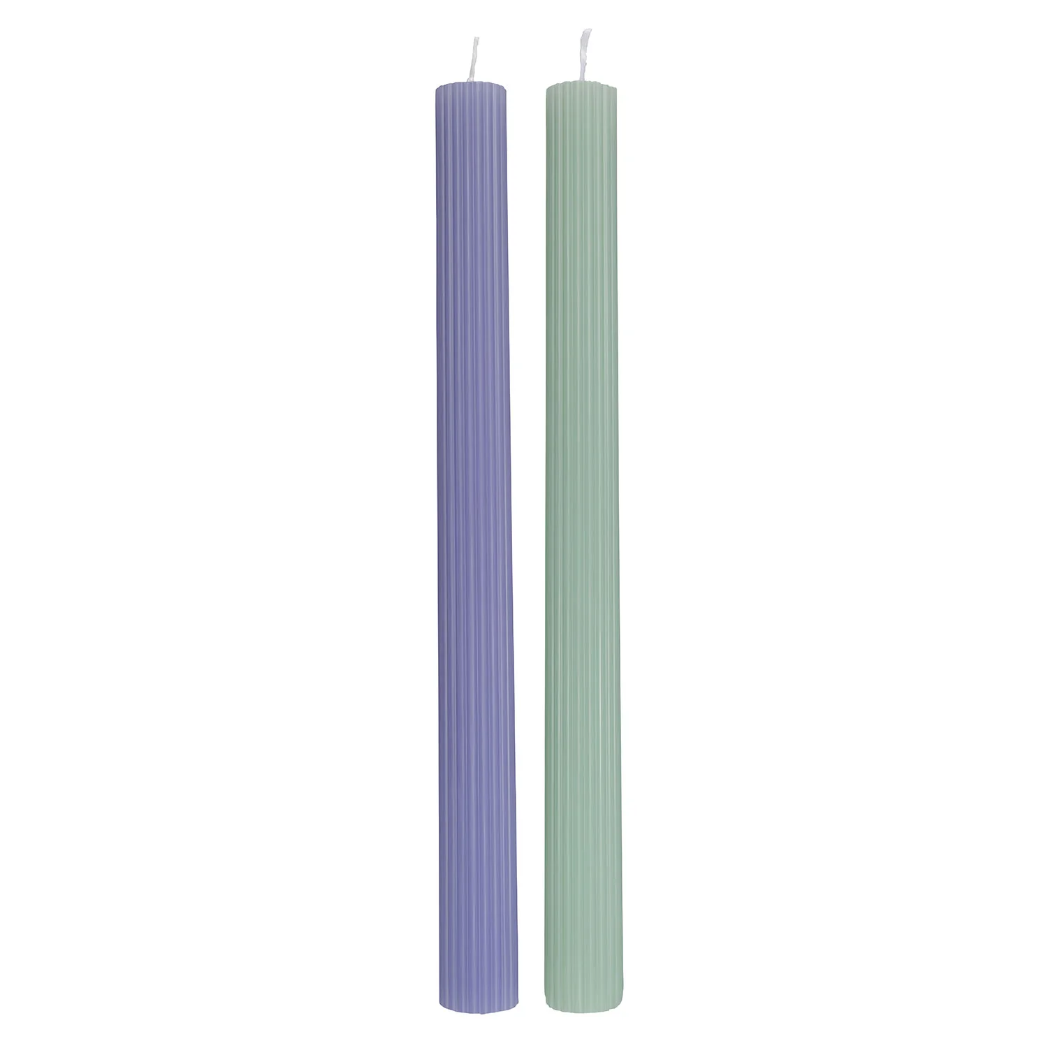 Fleur Accessoires bleu Набор свечей 25 см, 2 шт
