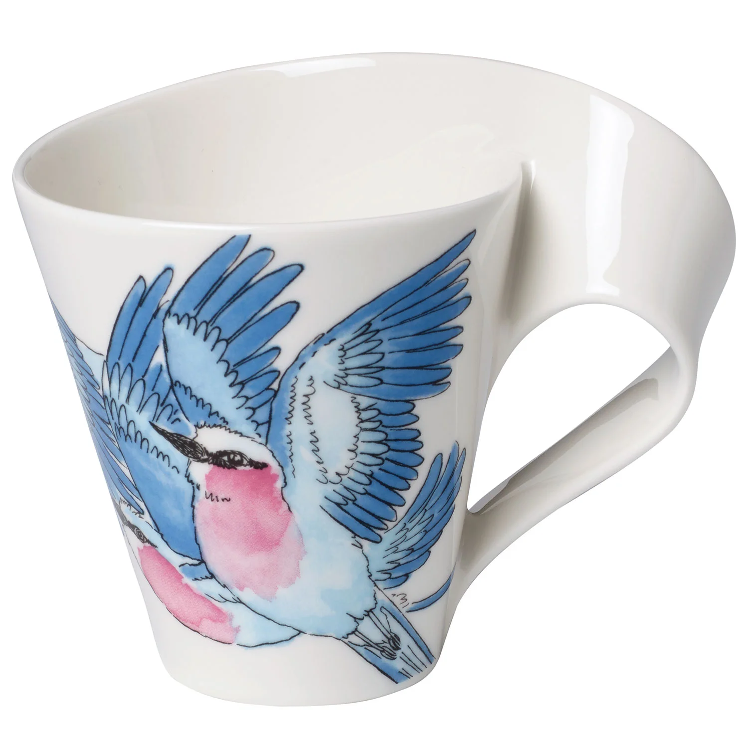 NewWave Caffe Animals Кружка "Cизоворонка" 300 мл