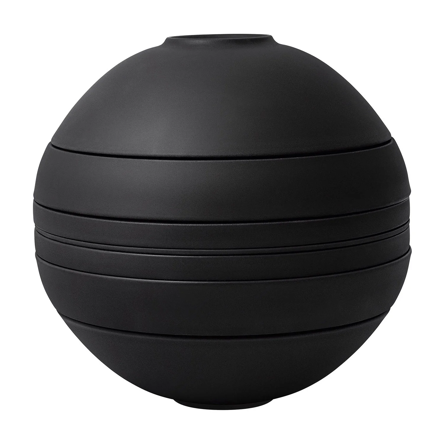 Iconic La Boule Black Набор посуды на 2 персоны, 7 предметов